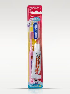 KODOMO DENTAL KIDS SET 0.5 - 3 YEARS