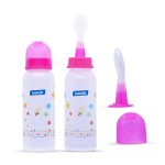 KIDLON SPOON  FEEDER 9 0Z / 250ML RED