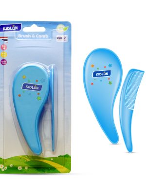 KIDLON BRUSH AND COMB BLUE