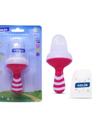 KIDLON SILICONE FRUIT FEEDER RED